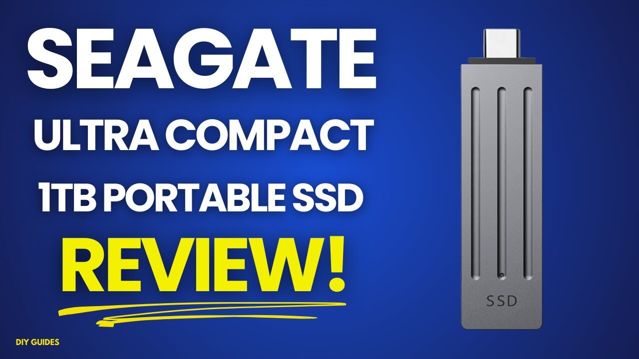 Seagate Ultra Compact 1TB Portable SSD Review | Is It Fast Enough for Video & Games?