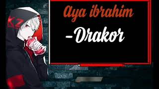 Lirik lagu drakor  - aya ibrahim