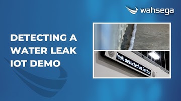 Detecting Water Leaks with an IoT Water Sensor