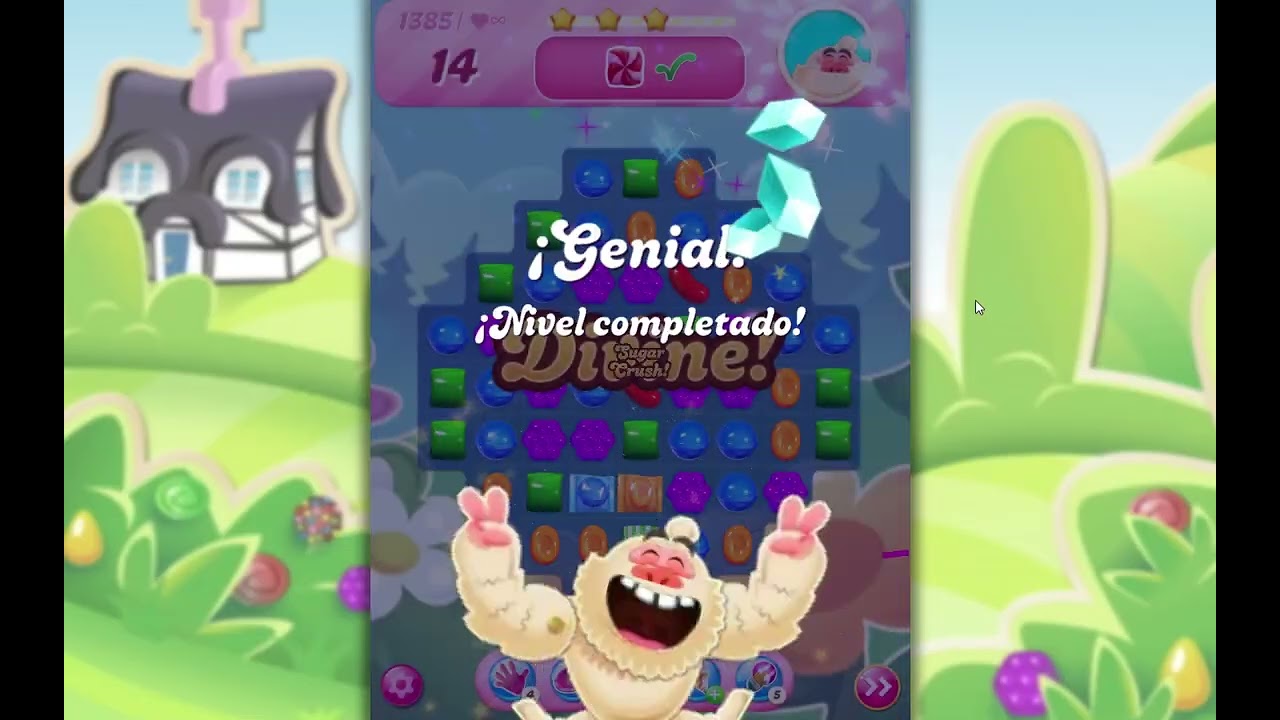 candy candy です Candy Crush Saga Level 1385 - YouTube