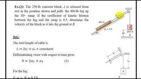 Kinetics of Particles: Rectilinear Motion/Examples