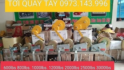 sale tời tự hãm tời quay tay pa lăng xích. tời khung rạp sự kiện, tời tự khóa.giá rẻ lh 0973 143.996