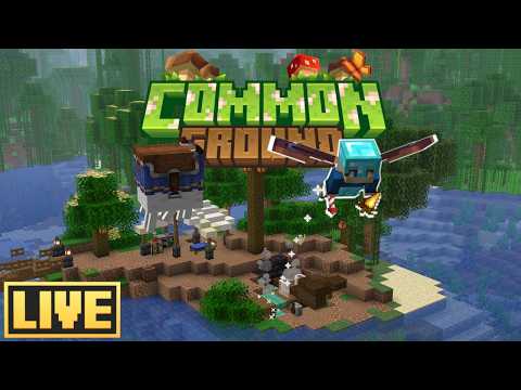 6 Hour Stream!!, Working on tree farms | Common Ground SMP | stream 26 - continued