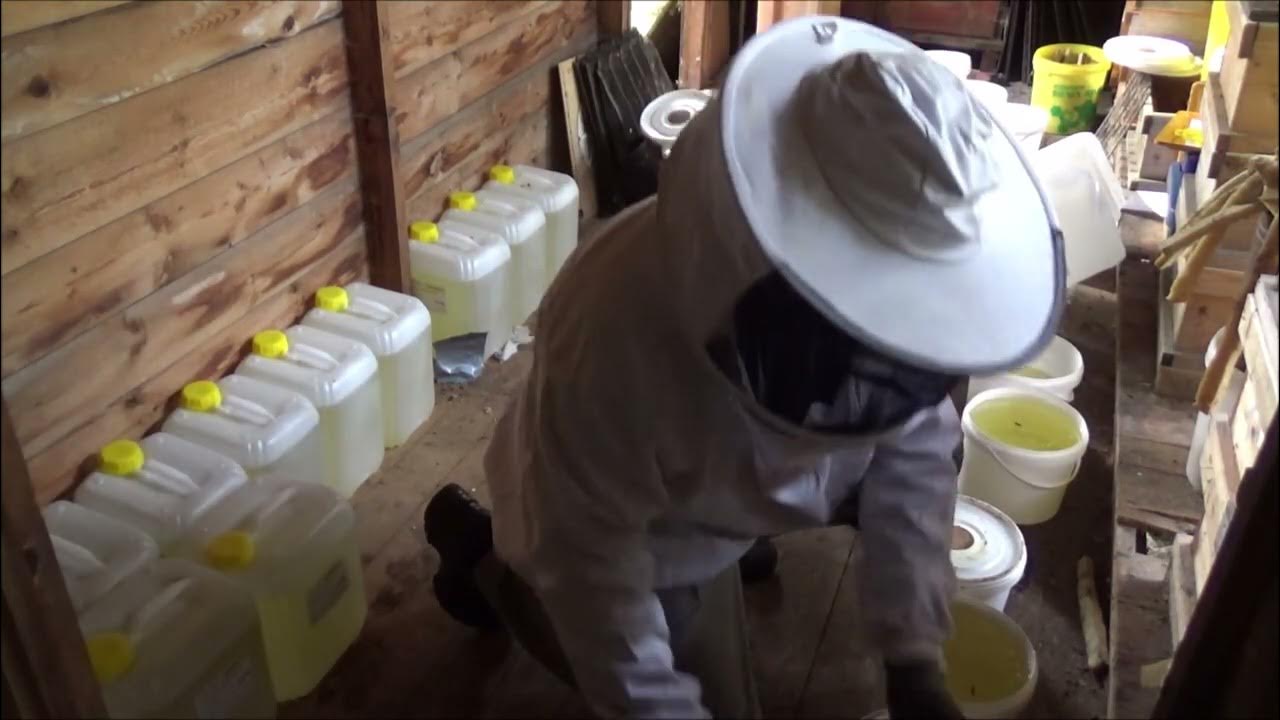 Imkerei 308 Zuckerwasser für die Bienen 3 YouTube
