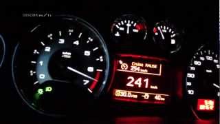 Peugeot RCZ 2013 1,6 THP 200 - acceleration 0-235 km/h