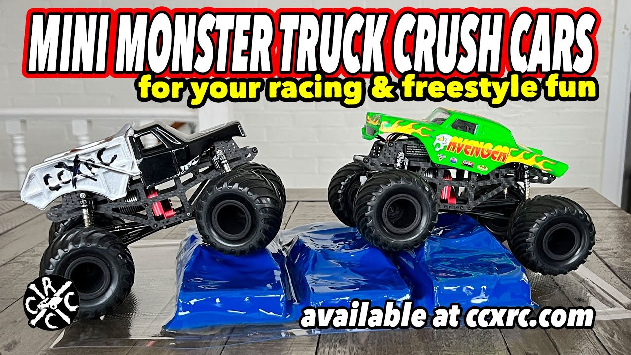 Ultimate Micro RC Monster Truck can do backflips 