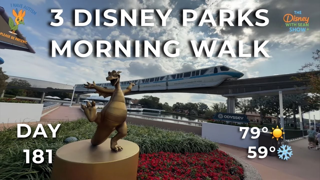 🔴 LIVE: Mega Loop — Boardwalk ➜ Hollywood ➜ EPCOT ➜ Monorail to MK | Day 181 | #TDWSS