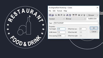 TEXTO EN ARCO CON AUTOCAD