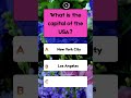 Only 10% of People Know Every Answer! (USA Quiz) 🏁