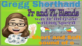 Gregg Shorthand Lesson 5 (part 2)  How to increase writing speed Fr/FL Blends Short/soft sounds of O screenshot 1