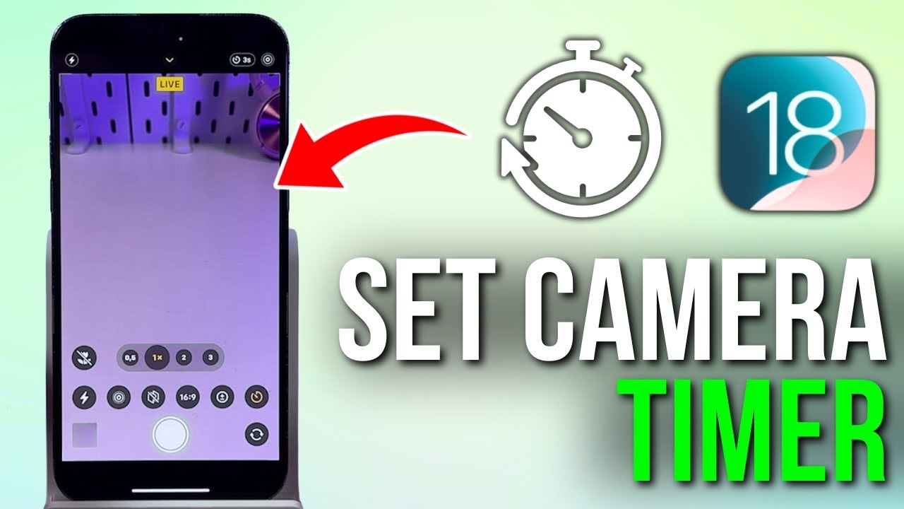 How to Use the Timer Function on Your iPhone Camera - YouTube