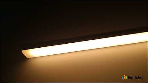 Lightstec Led linear light with led aluminum profile  1205 demo video