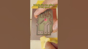 ComMarker B4 to create super stunning PCB circuits #fiberlaser #laserengraving#pcb  #laser #Circuit