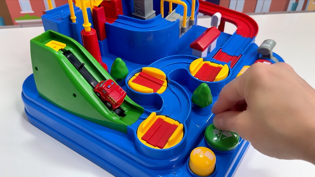 Изучаем цвета с помощью игрушечных машинок | Развивающее видео-головоломка для детей