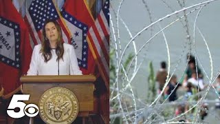 Arkansas Governor headed to Texas to discuss border control and immigration