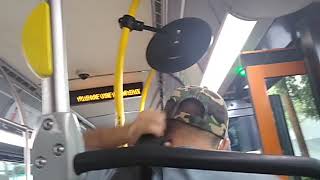 Riding Metro Bus Route 53 from 6th / Broadway to Avalon / Imperial