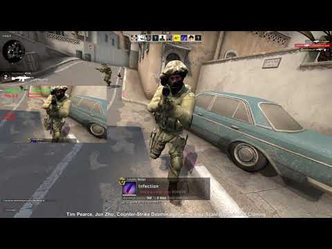 Counter-Strike Deathmatch with Large-Scale Behavioural Cloning, Gameplay Highlights Full
