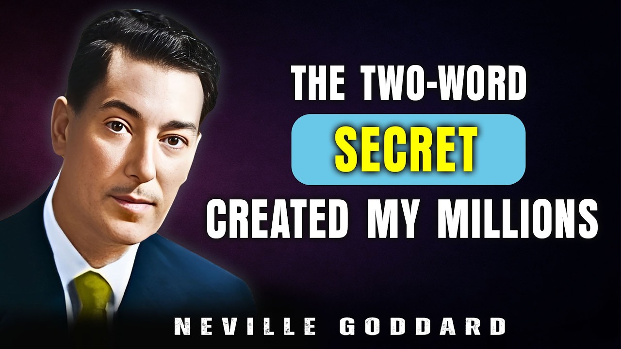 The Two-Word Secret That Created My Millions | Neville Goddard