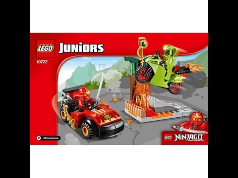 LEGO® Juniors 10722 Схватка со змеями. Инструкция по сборке