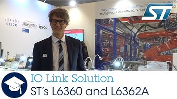 IO-Link Transceivers – L6360, L6362A