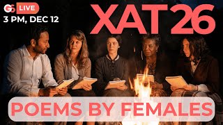 XAT 2026 | Poems by Female Poets Explained | MUST-WATCH VALR Masterclass #xat2026