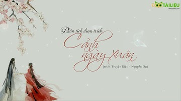 Phân tích cảnh ngày xuân | Phân tích bài thơ cảnh ngày xuân