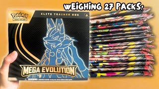 Opening 27 ETB Packs To Find Just ONE Pack