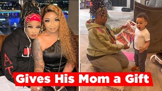 Da Brat’s Adorable Son True Legend Gives His Mom a Gift