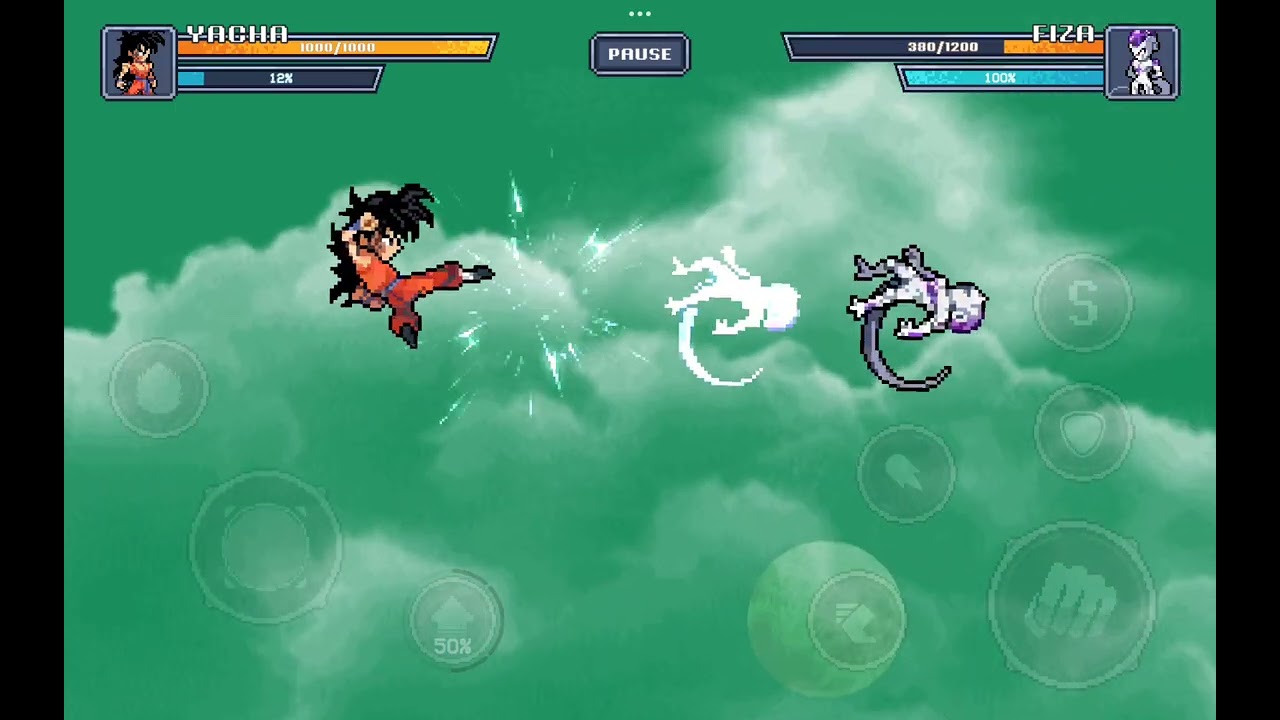 Yamcha sobrevive al saibaman.El verdadero poder de yamcha cap 2, la batalla contra freezer