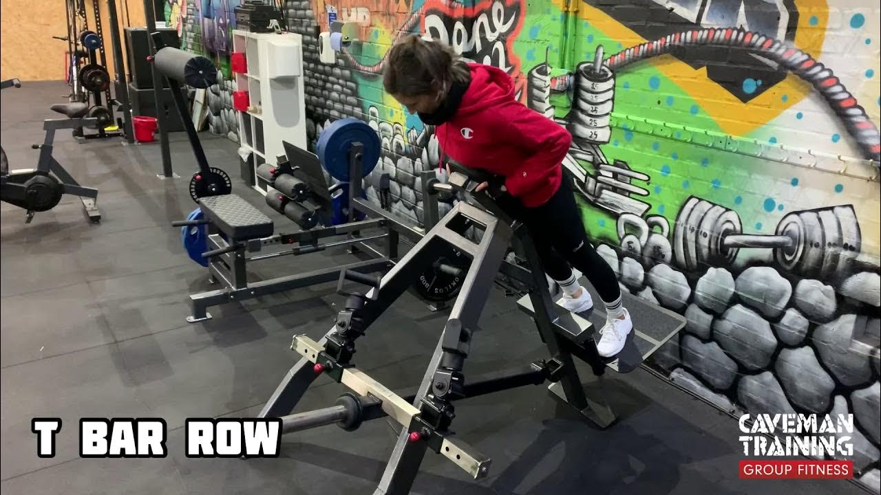 Chest Supported T Bar Row YouTube