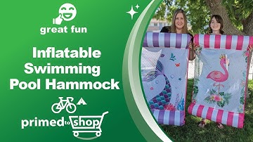 Inflatable Swimming Pool Hammock (2 Pack) Product Overview