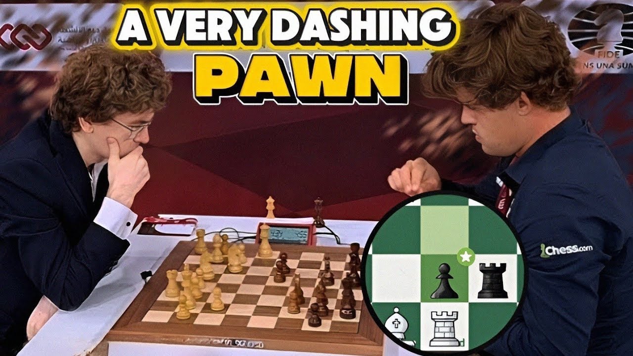 David Anton VS Magnus Carlsen || Fide World Rapid Championships Qatar 2025, Round 4