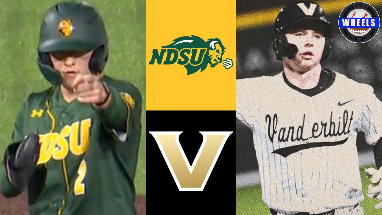 North Dakota State vs Vanderbilt | Game 2 | 2026 College Baseball Highlights