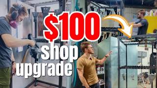 We Built $100 Powder Coating Racks Instead of Buying Them