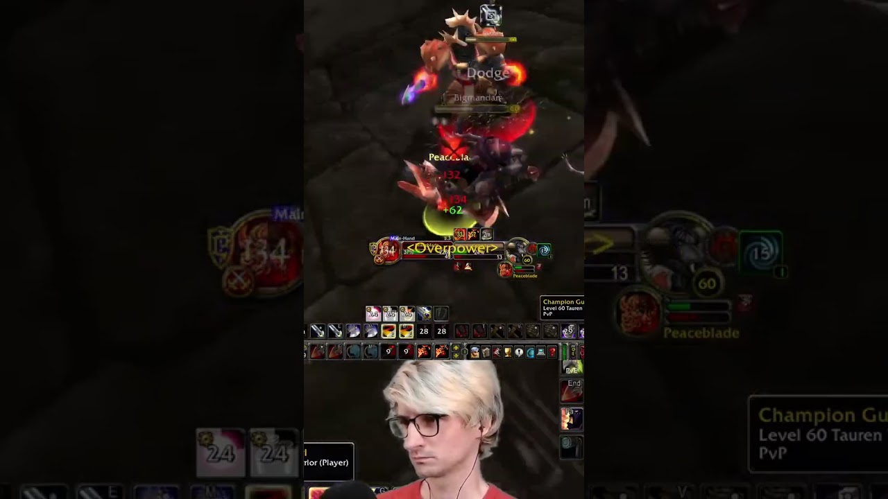 LIP needs to be BANNED in Warrior vs Warrior | WoW Anniversary