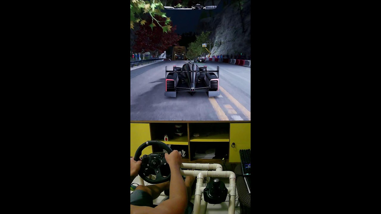 Testando o cockpit caseiro - GRID 2019