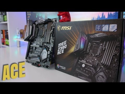 MSI MEG Z390 ACE Unboxing & First Look