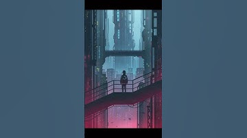 Looking Through ✨ Sharing more sci-fi vibes with you #arttutorial #digitalart #animeart