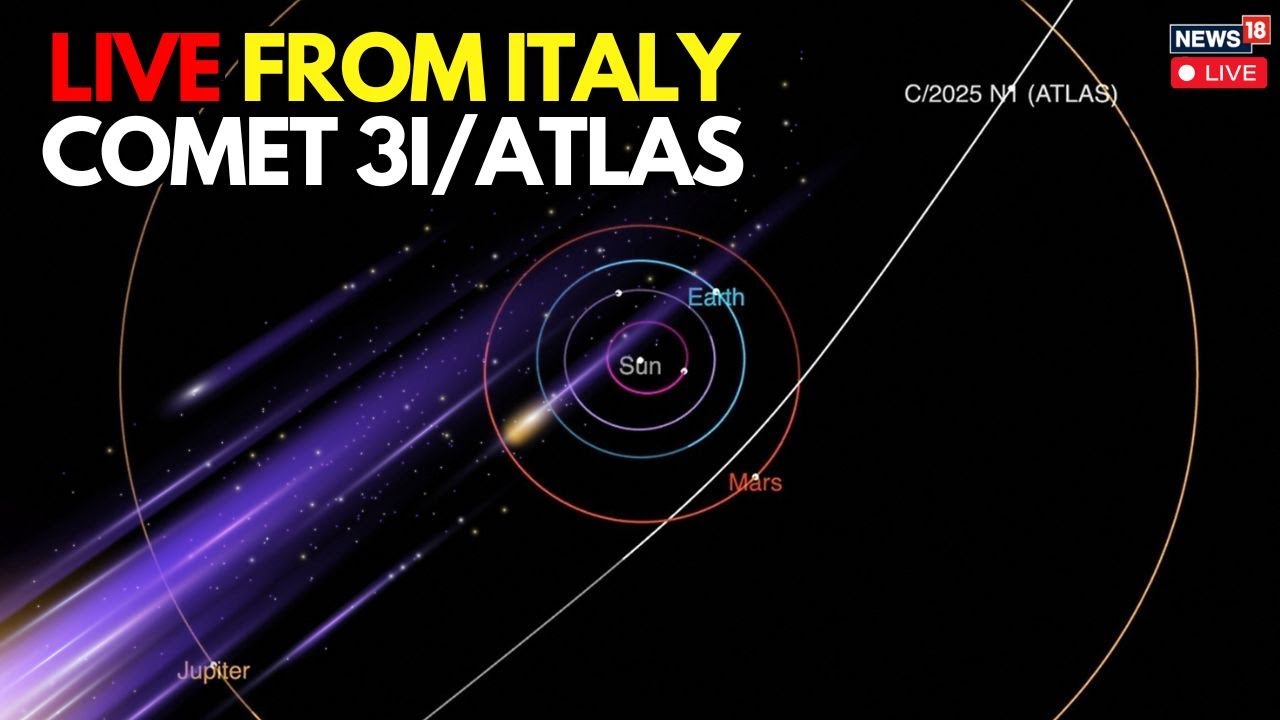 3I/ATLAS LIVE: Rare Interstellar Comet Returns After Sun Conjunction | Italy Telescope Feed | N18G