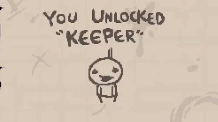 UNLOCKED THE KEEPER - The binding of isaac repentance