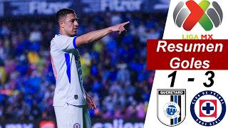 Querétaro vs Cruz Azul 1-3 Highlights and Goals | APERTURA | 🔥 Liga MX 2026 Matchday 14 🔥