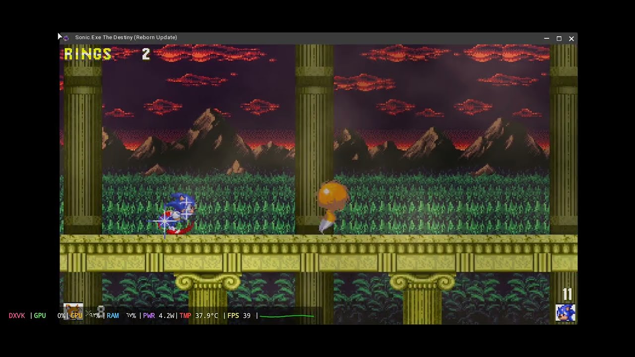 Sonic . Exe the destiny reborn  tails solo  boss fight