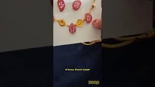 Only ₹600! Hand-Painted Tanjore Brass Jewellery | Simple, Unique & Budget-Friendly | Best Deal!