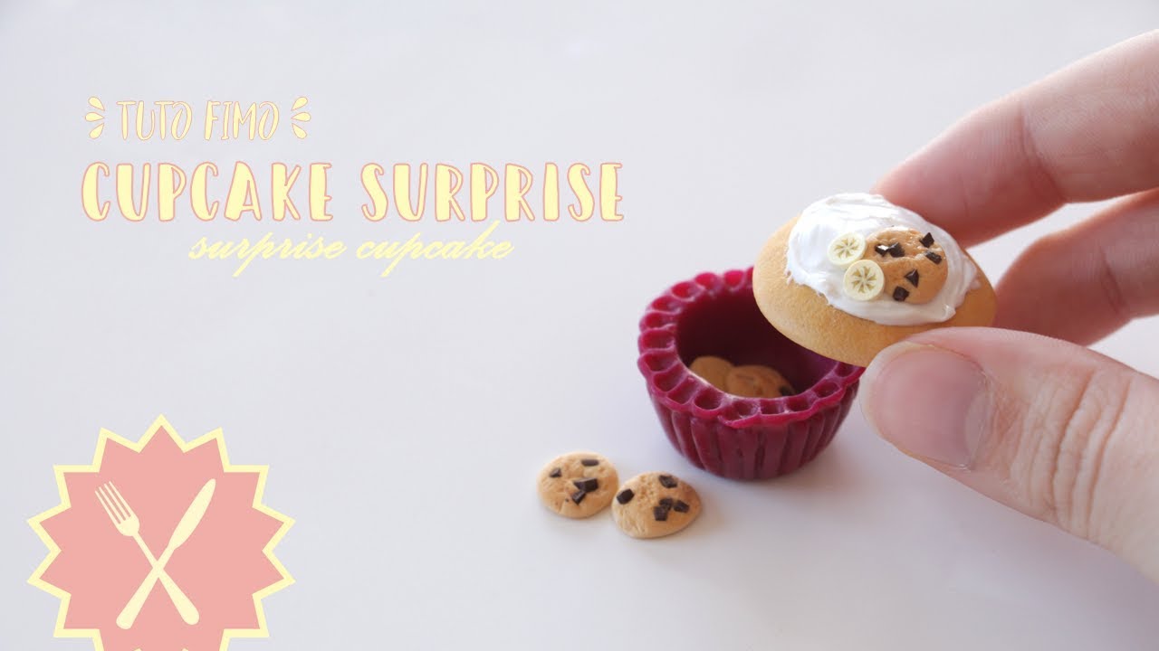 [TUTO FIMO] Cupcake surprise - YouTube