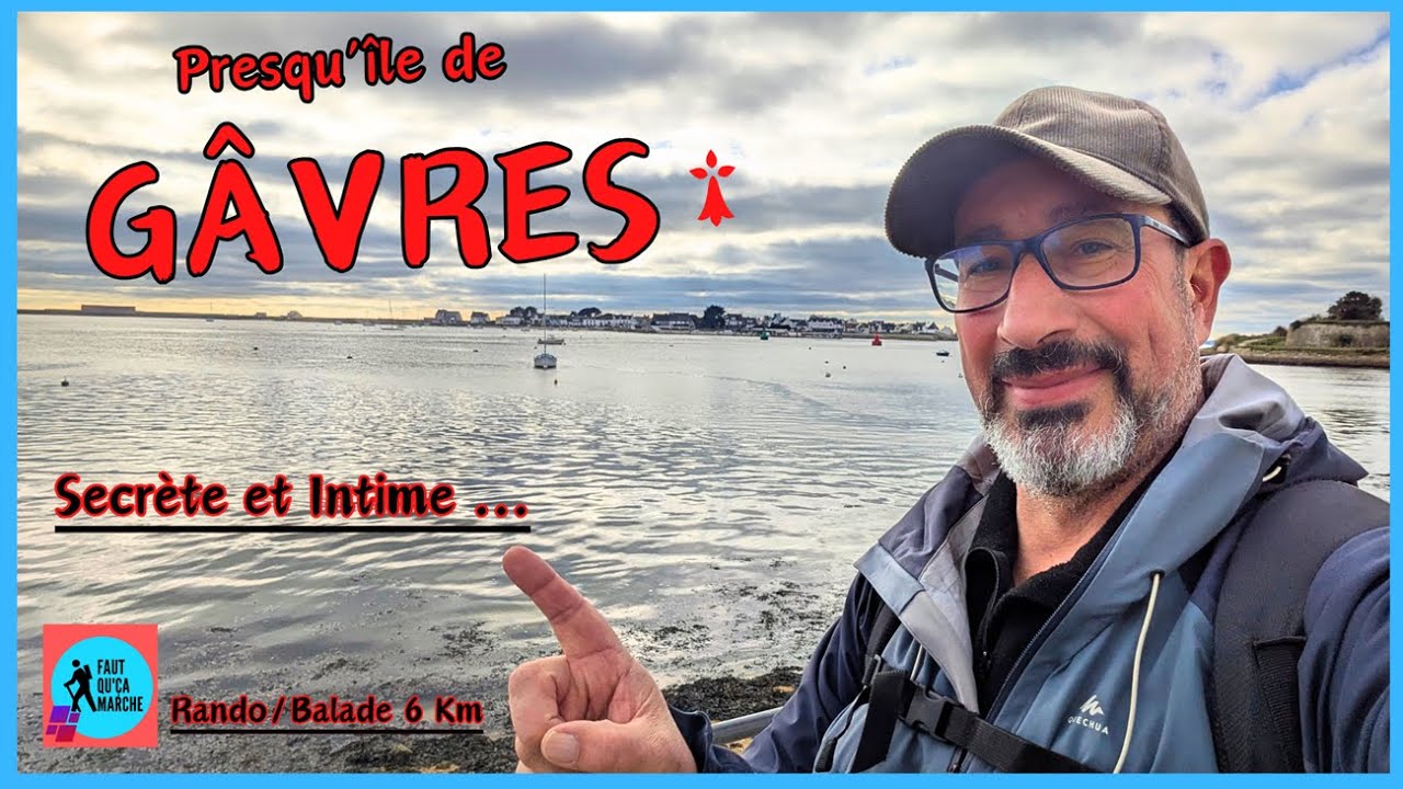 Découvrir la presqu'île de Gâvres. Randonnée en Morbihan. Bretagne. 