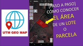 How to obtain the AREA with UTM GEO MAP screenshot 3