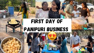 PANIPURI BUSINESS Manpuga😍Padubidri Beach🏖️Rakshita Tulu Talks#rakshita #mangalore #tulunadu #tulu