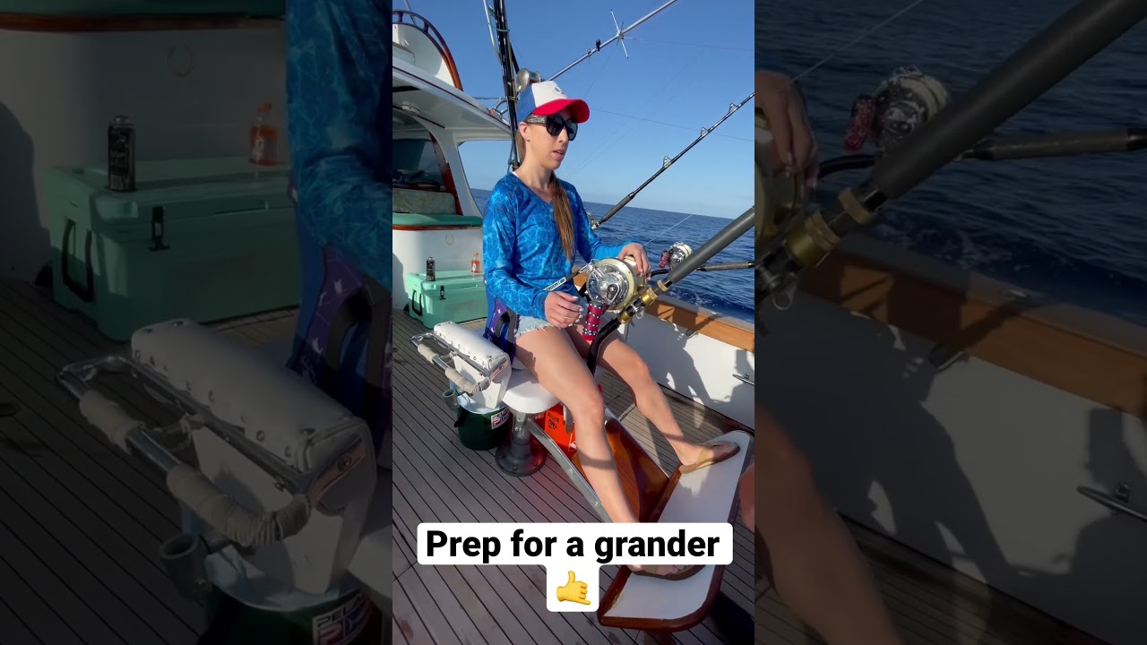 Wifey learning how to use a fighting chair 