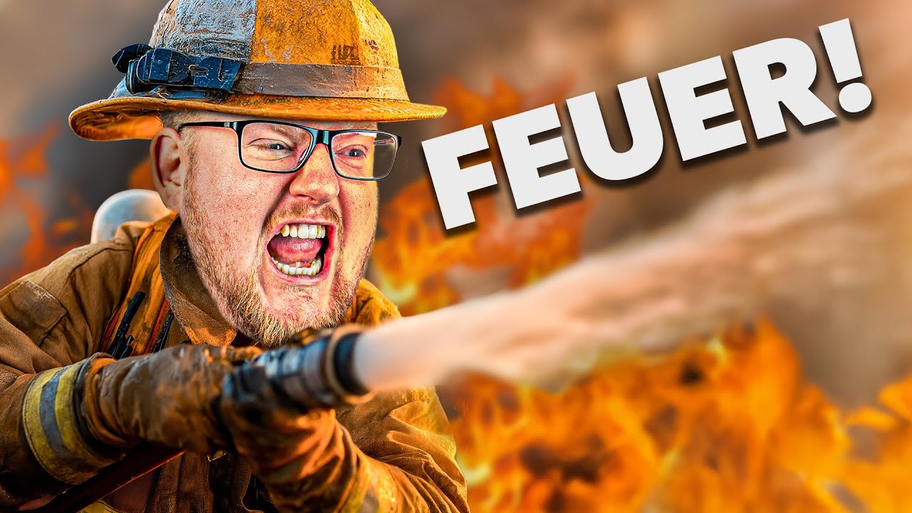 Feuerwehr Simulator bringt uns an die Grenzen..