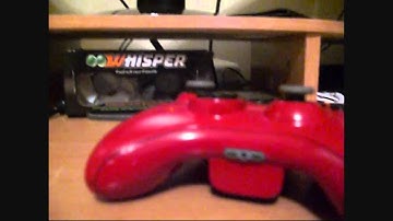 Custom red xbox 360 controller (FORSALE)
